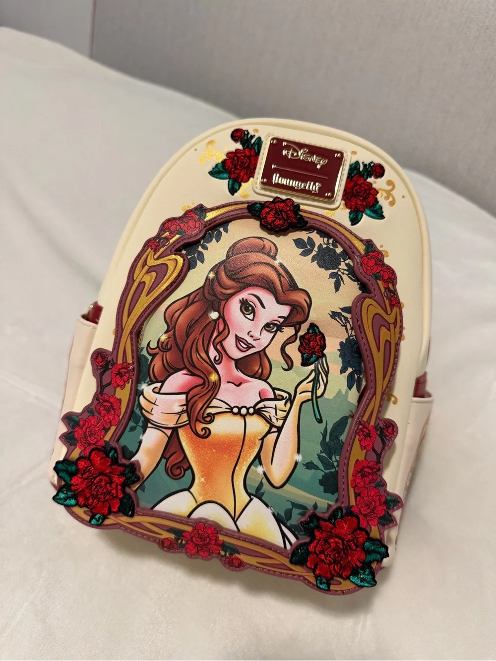 Loungefly Beauty and the Beast Belle Mini Backpack